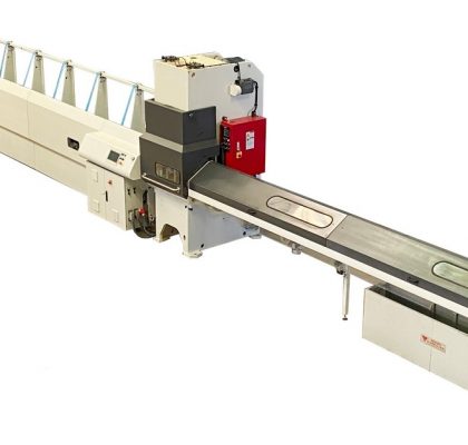 Linea Automatica de Punzonado, Embuticion y Corte de Tubo